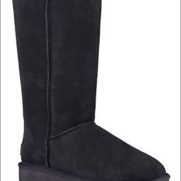 Classic Tall II Boot Black 5815W - Picture 8 of 11